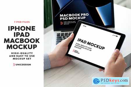 iPhone iPad MacBook Mockup