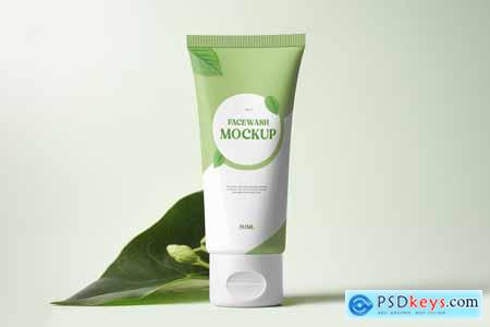 Cosmetic Tube PSD Mockup