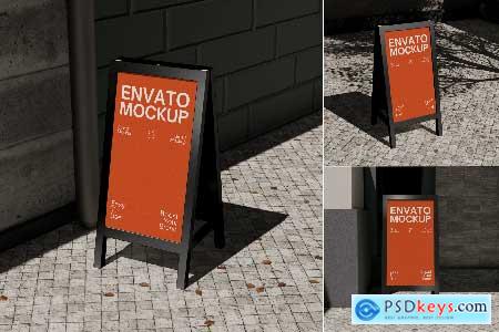 A-Stand Mockup Outdoor