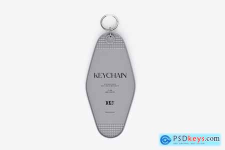 Keychain Mockup PSD For Branding