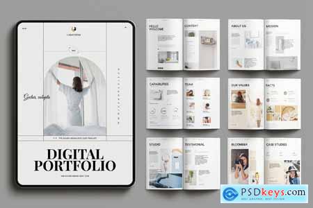 Digital Portfolio Template