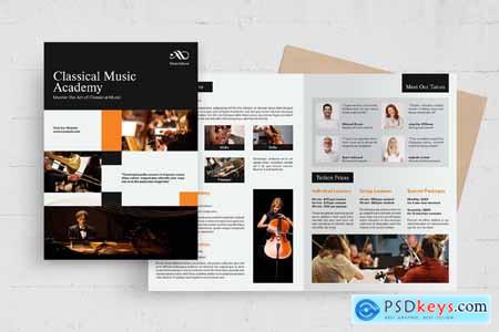 Education Bifold Leaflet Template