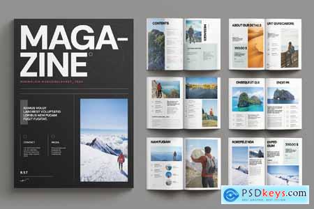 Travel Magazine Template Q9X2F9E