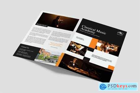 Education Bifold Leaflet Template