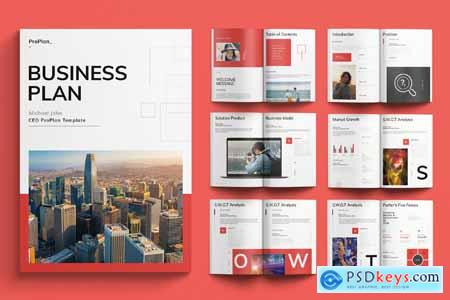 Business Plan Brochure Template