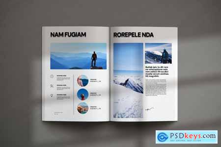 Travel Magazine Template Q9X2F9E