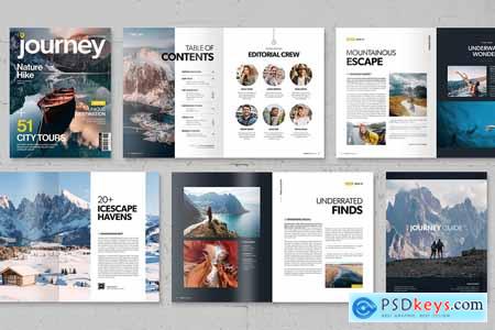 Travel Magazine Template 8H3B27D