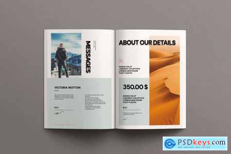 Travel Magazine Template Q9X2F9E