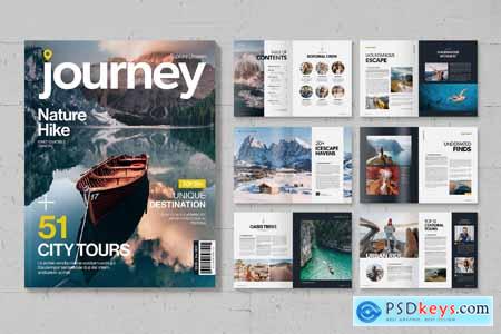 Travel Magazine Template 8H3B27D