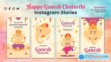 Happy Ganesh Chaturthi Instagram Stories 53812686