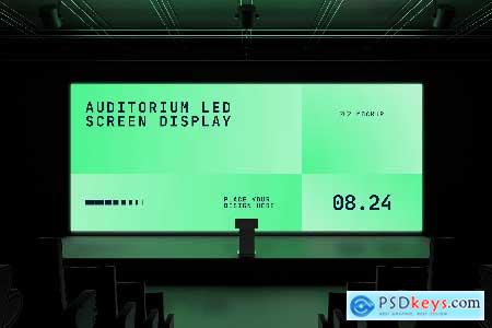 Auditorium LED Screen Mockup