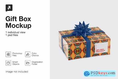 Gift Box Mockup