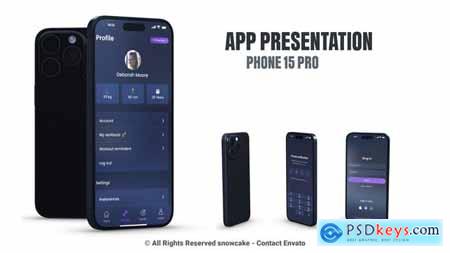 App Presentation Phone 15 Pro 53846050