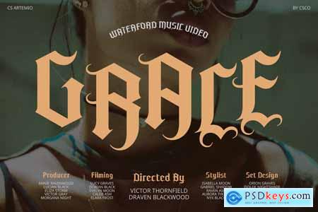 CS Artemio  Blackletter Font