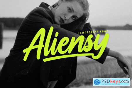 Aliensy - Bold Handwritten