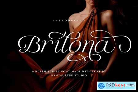 Brilona Modern Script Font