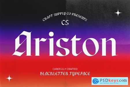 CS Ariston  Blackletter Font