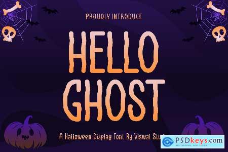 Hello Ghost - Halloween Font