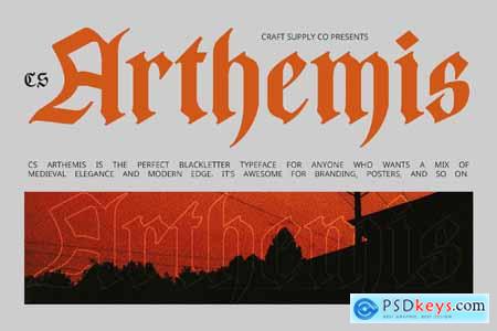 CS Arthemis  Blackletter Font