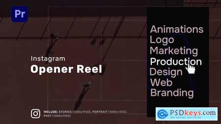  Instagram Opener Vertical Reel for Premiere Pro 53903480
