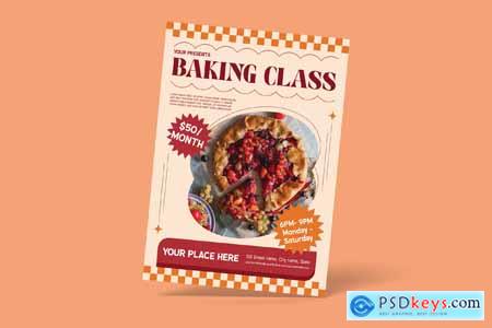 Baking Class Flyer