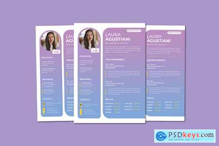 Minimal Resume Cv Design Template