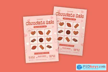 Chocolate Sale Flyer 524BZGN