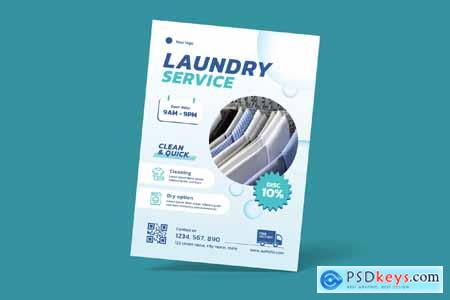 Laundry Service Flyer 5LVMN7P