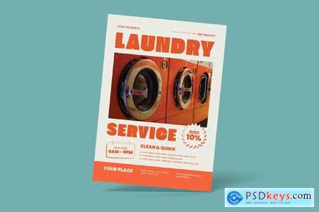 Laundry Service Flyer TH5A5QN