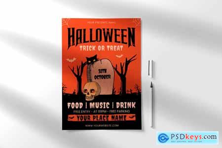 Happy Halloween Flyer Templates RM3WP8S