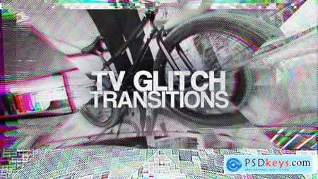 TV Glitch Transitions 53774475