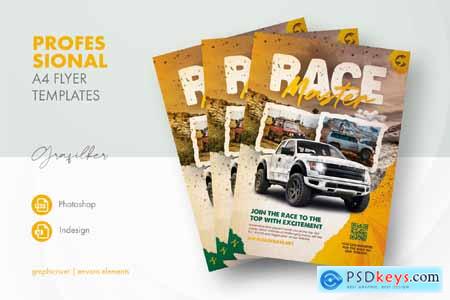 Offroad Adventures Flyer Templates