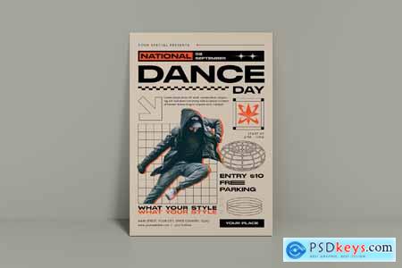 National Dance Day Flyer CNH56RV