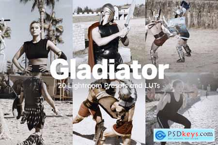 20 Gladiator Lightroom Presets and LUTs