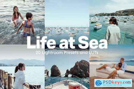 20 Life at Sea Lightroom Presets and LUTs