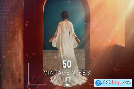 50 Vintage Vibes LUTs Pack