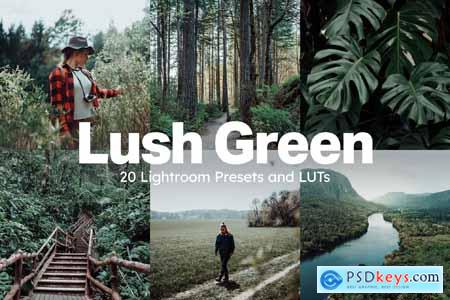 20 Lush Green Lightroom Presets and LUTs