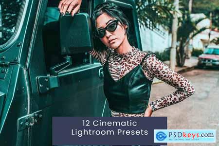 12 Cinematic Lightroom Presets