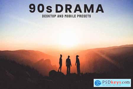 90s Drama - Desktop and Mobile Presets