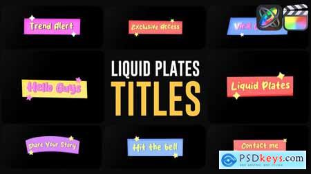 Liquid Plates Titles for FCPX 53523205