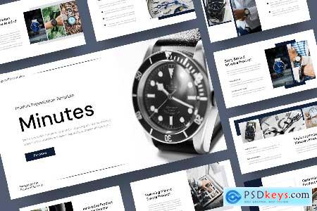 Clean Product Presentation PowerPoint Template