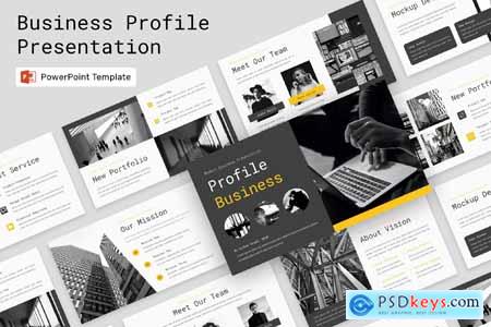 Business Profile PowerPoint Template