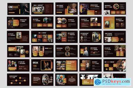 Movie Studio Production Powerpoint