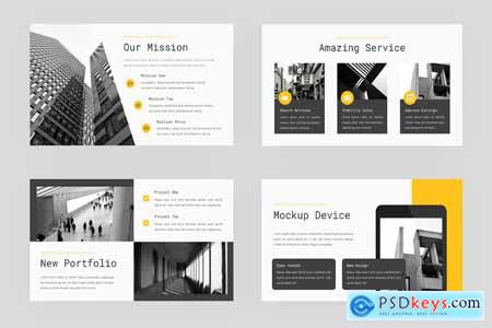 Business Profile PowerPoint Template