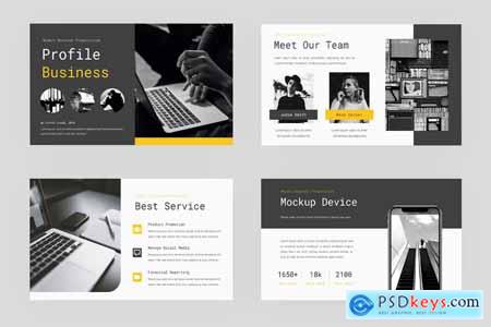 Business Profile PowerPoint Template