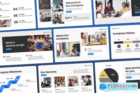 Jaawara Company Profile - Powerpoint Template