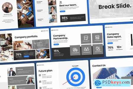 Jaawara Company Profile - Powerpoint Template