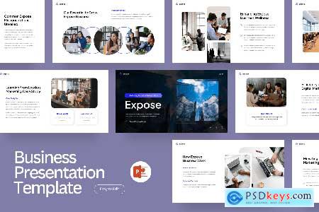 Professional & Clean Business PowerPoint Template