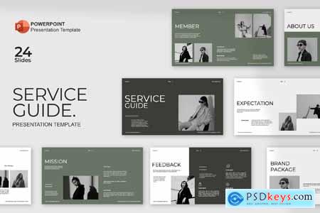 Service Guide Powerpoint Template