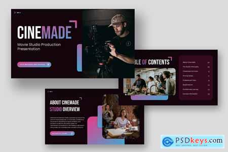 Movie Studio Production Powerpoint